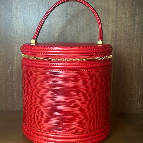 Louis Vuitton Red Epi Leather Vanity Bag - Picture 1 of 11